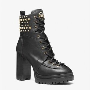 Micheal Kors | Yvonne Studded Leather Boot